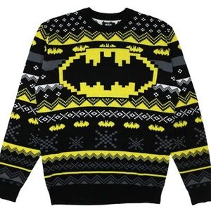 Batman Crewneck Holiday Sweater